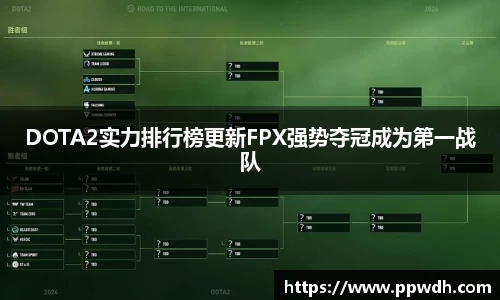 DOTA2实力排行榜更新FPX强势夺冠成为第一战队