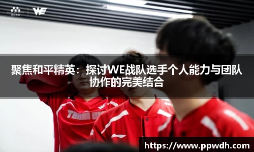 kaiyun聚焦和平精英：探讨WE战队选手个人能力与团队协作的完美结合